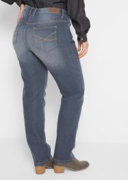 Ultra soft mid waist jeans, straight, bonprix