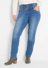 Corrigerende slim fit jeans, high waist, bonprix