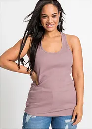 Geribde tanktop (set van 2), bonprix