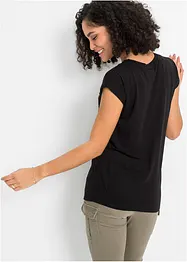 Shirt met pailletten, bonprix