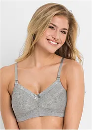 Voedings bh zonder beugels (set van 3) met biologisch katoen, bonprix