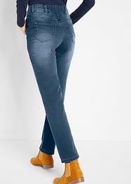 Thermojeans met push-up effect en comfortband, straight, bpc bonprix collection