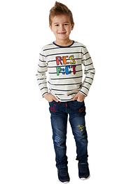 Jongens jeans met dino's, regular fit, John Baner JEANSWEAR