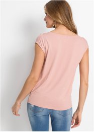 Shirt met watervalhals, bonprix