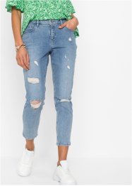 7/8 boyfriend jeans van biologisch katoen, RAINBOW
