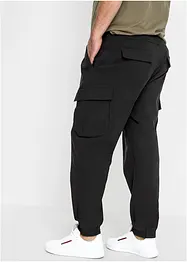 Regular fit stretch instapbroek met cargozakken, straight, bonprix