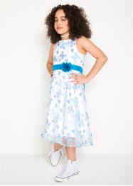 Meisjes feestelijke jurk met organza, bpc bonprix collection