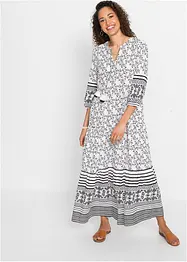 Maxi jurk van soepele viscose, bonprix