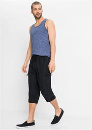 Microvezel 3/4 broek met comfort fit, regular fit, bpc bonprix collection
