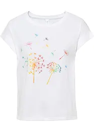 T-shirt met bloemenprint, bonprix