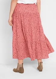 Maxi rok met volants, bonprix