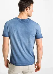 T-shirt in washed out look van biologisch katoen, bonprix