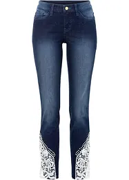 Skinny jeans met kant, bonprix