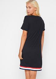 Jersey jurk, korte mouw, John Baner JEANSWEAR