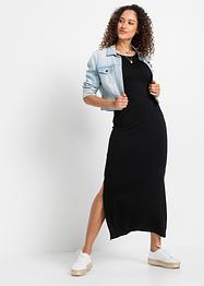 Jersey jurk met rugdetail, RAINBOW