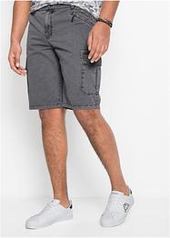 Cargo bermuda, loose fit, RAINBOW