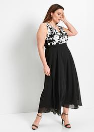 Chiffon jurk met pailletten en borduursel, bpc selection