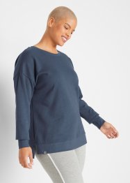 Sweater met biologisch katoen, lange mouw, bpc bonprix collection