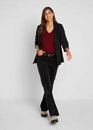 Longsleeve met V-hals (set van 2), bpc bonprix collection