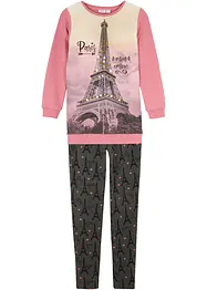 Meisjes sweater en legging (2-dlg. set), bonprix