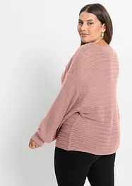 Oversized trui van ajour, bonprix