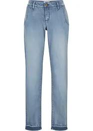 Soft stretch jeans in chinostijl, cropped, bonprix