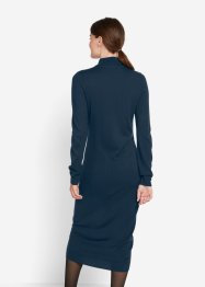 Fijn gebreide jurk met opstaande kraag, bpc bonprix collection