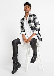 Oversized blouse van flanel, RAINBOW