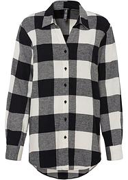Oversized blouse van flanel, RAINBOW