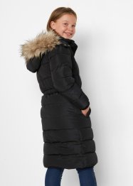 Meisjes gewatteerde winterjas met afneembare capuchon, bpc bonprix collection