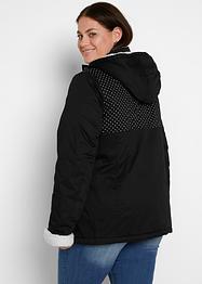 Jas met teddy fleece en capuchon, bpc bonprix collection