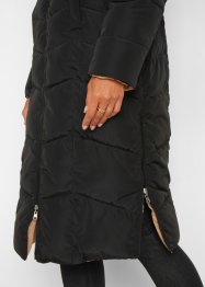 Lange gewatteerde jas, reversibel, bpc selection