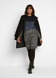 Gebreide jurk met capuchon, bpc bonprix collection