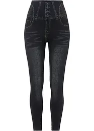 Corrigerende naadloze legging in denim look, sterk corrigerend, bonprix