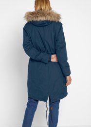 Winterparka met capuchon en imitatiebont, John Baner JEANSWEAR