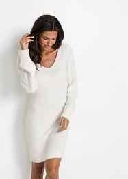 Gebreide jurk met kant, korte maten, BODYFLIRT boutique