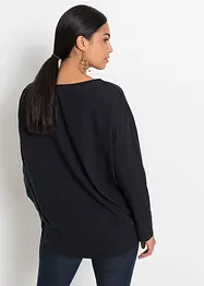 Off shoulder shirt met kerstmotief, bonprix