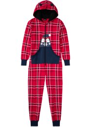 Pyjama onesie van sweat, bpc bonprix collection