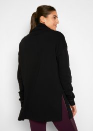 Sweater met wijde, opstaande kraag en print, bpc bonprix collection