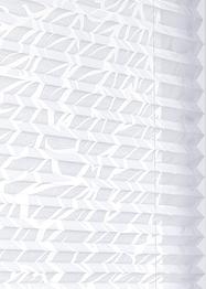 Ausbrenner plisségordijn met bladeren, bpc living bonprix collection