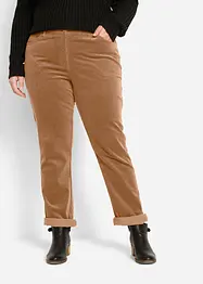 Stretch corduroy broek, straight, bonprix