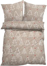 Dekbedovertrek met dennenbomen, bpc living bonprix collection