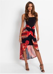 Strapless jurk met print, BODYFLIRT boutique