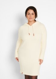 Gebreide jurk met capuchon, bpc bonprix collection