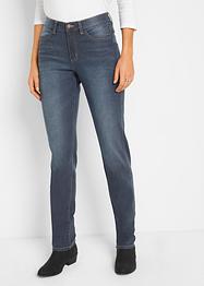 Ultra soft jeans in used look, straight, John Baner JEANSWEAR