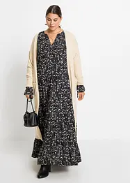 Gedessineerde maxi jurk, bonprix