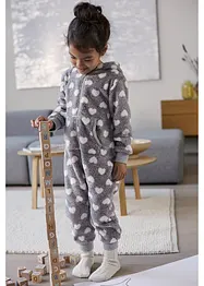 Pyjama onesie van fleece, bonprix