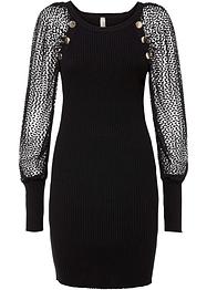 Gebreide jurk met kant, BODYFLIRT boutique