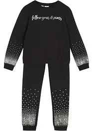 Meisjes sweater en sweatpants (2-dlg. set), bonprix