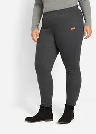 Legging met teddy voering, bonprix